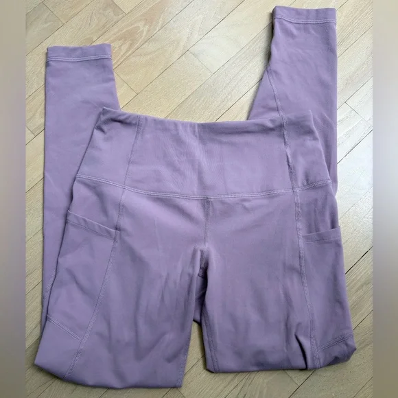 Yogalicious Lavender High-Waist Leggings - Picture 2 of 4